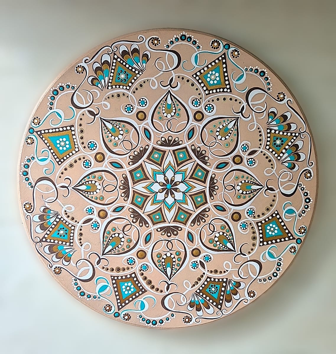 Mandala "Oriental fairy tale" handmade. Painting. Wall decorations. Home décor. Boho style.
