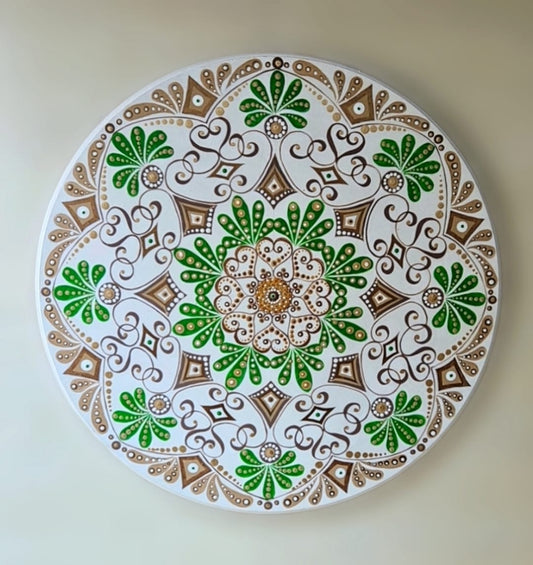 Mandala "Forest Fairy" Handmade. Painting. Wall decorations. Home Decor. Boho Style.