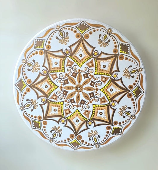 Mandala "Golden Jerusalem" handmade Painting Wall decorations Home décor Boho style