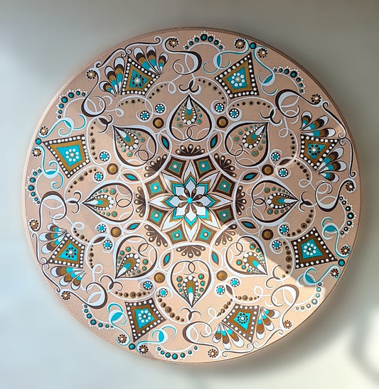 Mandala "Oriental fairy tale" handmade. Painting. Wall decorations. Home décor. Boho style.